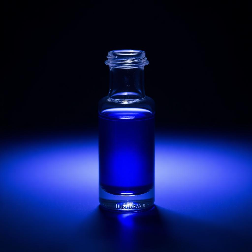 Research peptide vial